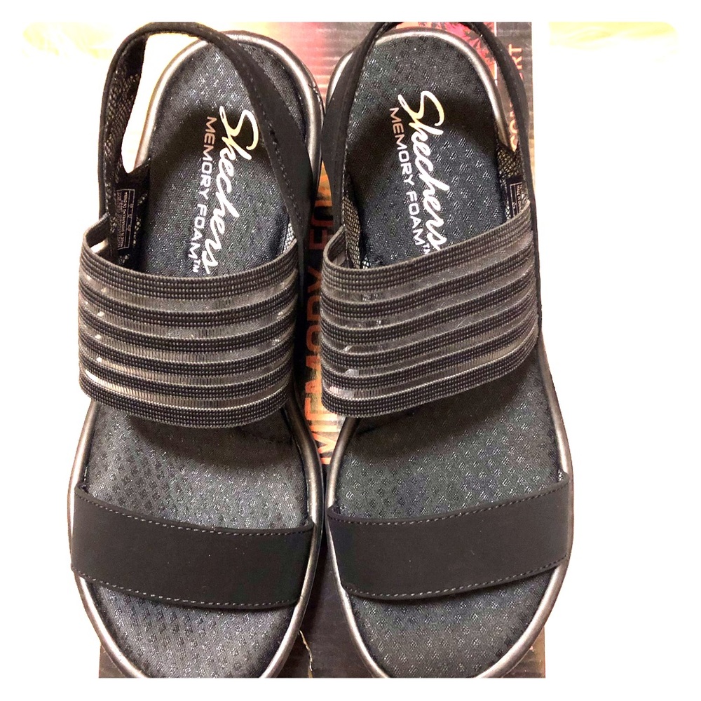 Skechers / Memory Foam, Black, Size 6, Never Worn